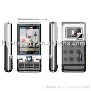 quad band tv mobile phone C702